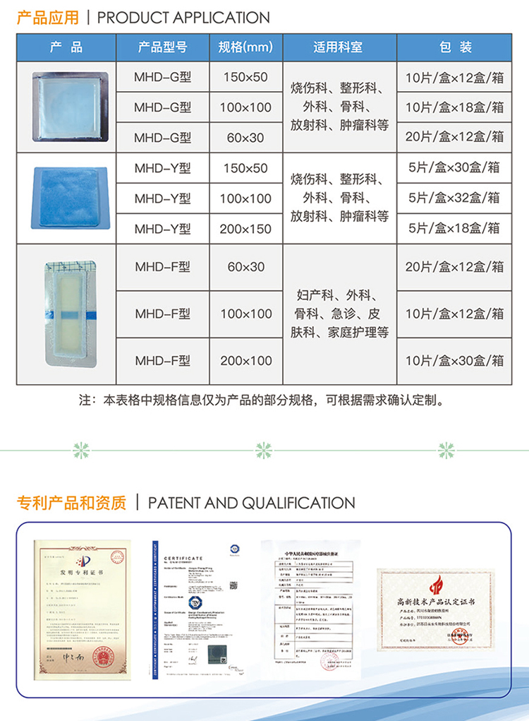 医用水凝胶创伤敷料(图2)